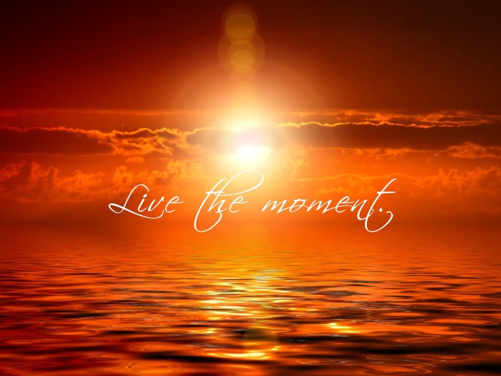 live the moment mindfulness meditation 